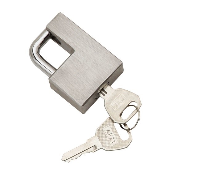 Bulldog/Fult Trailer Coupler Lock, Stainless Steel – 580408