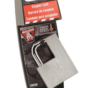 Bulldog/Fult Trailer Coupler Lock, Stainless Steel – 580408