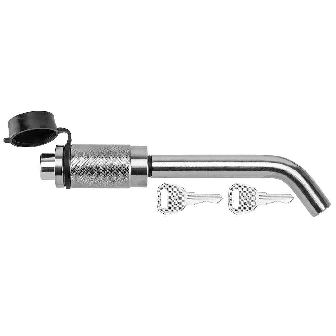 Bulldog/Fult Trailer Hitch Pin, Bent Pin, 5/8 Inch Diameter, For Use with Class V Hitch, With Keyed Lock – 7033300