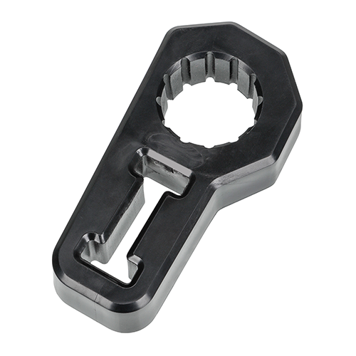 Bulldog/Fult Trailer Tongue Jack Handle Holdup, Trailer Keeper ™, For Use with Farm Jack Series Jacks, Powder Coated, Black, Steel – 7061520