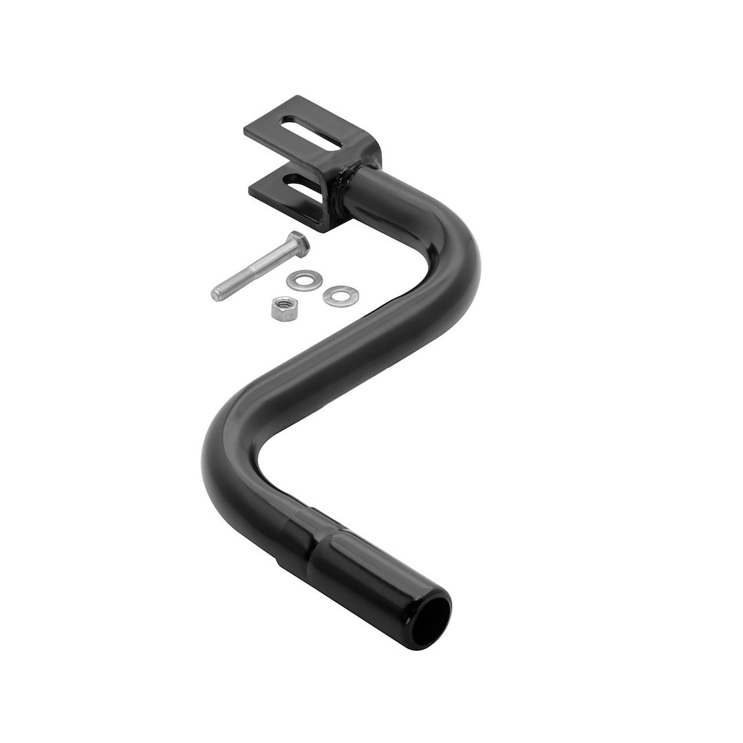 Bulldog/Fult Trailer Tongue Jack Crank, Use with 12000 Pound Capacity Square Topwind Jack, 15-1/2 Inch Radius, Black – 800075