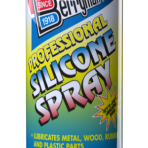 Berryman Che Silicone Spray, Professional, Use to Lubricate Wood/ Metal/ Plastic/ Rubber Surfaces, 12 Ounce Aerosol Can, Single – 1716