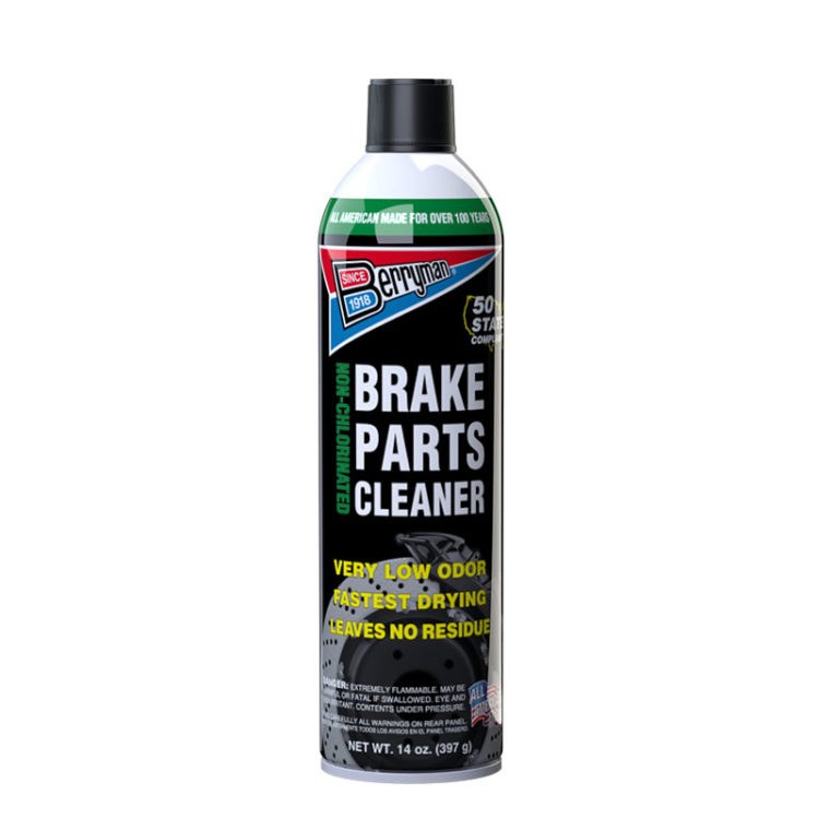Berryman Che Brake Cleaner, Single, 14 Ounce Aerosol Can, With Extension Tube, Voc Compliant IN All 50 States, With Canadian Label – 2420C