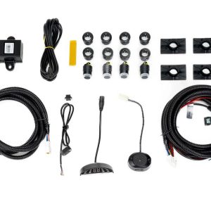 Brand Motion Parking Aid System, Compatibility with Passenger Vehicles/ Pickup Trucks, With 4 Ultrasonic Sensors – 9002-3010
