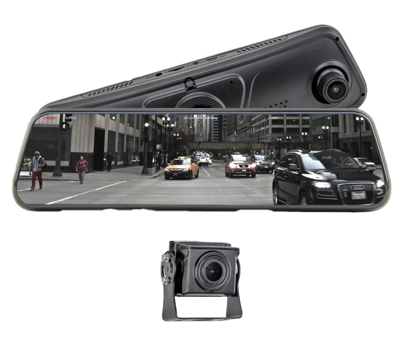 Brand Motion Backup Camera, Fullvue ™, Auto-Dimming, Anti Glare Tempered Glass Screen, Standard, 9.66 Inch Lcd Screen – FVMR-1150