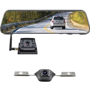 Brand Motion Backup Camera, Trailer Mount, 9.66 Inch Screen – TRNS-2191