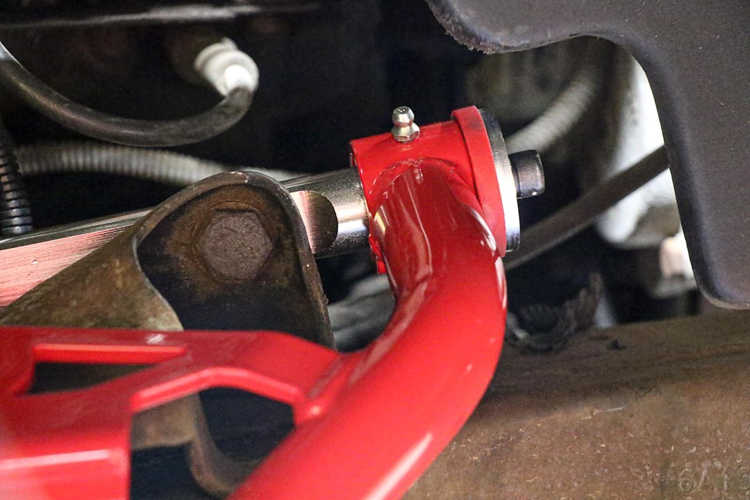 Bmr Suspens Control Arm, Tubular, Non-Adjustable, Powder Coated, Red, Steel – AA030R