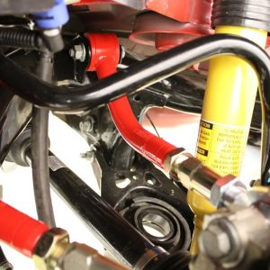 Bmr Suspens Control Arm, 1 Inch Dom Steel Tubing with TIG- Welded Chrome Plated Moly Tube Adapters, Adjustable, Powder Coated, Red – UCA112R