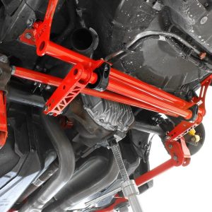 Bmr Suspens Stabilizer Bar, Xtreme, For Drag Race and Street Performance, 1.375 Inch Diameter, Powder Coated, Red – XSB011R
