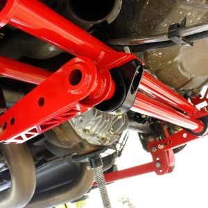 Bmr Suspens Stabilizer Bar, Xtreme, For Drag Race and Street Performance, 1.375 Inch Diameter, Powder Coated, Red – XSB011R