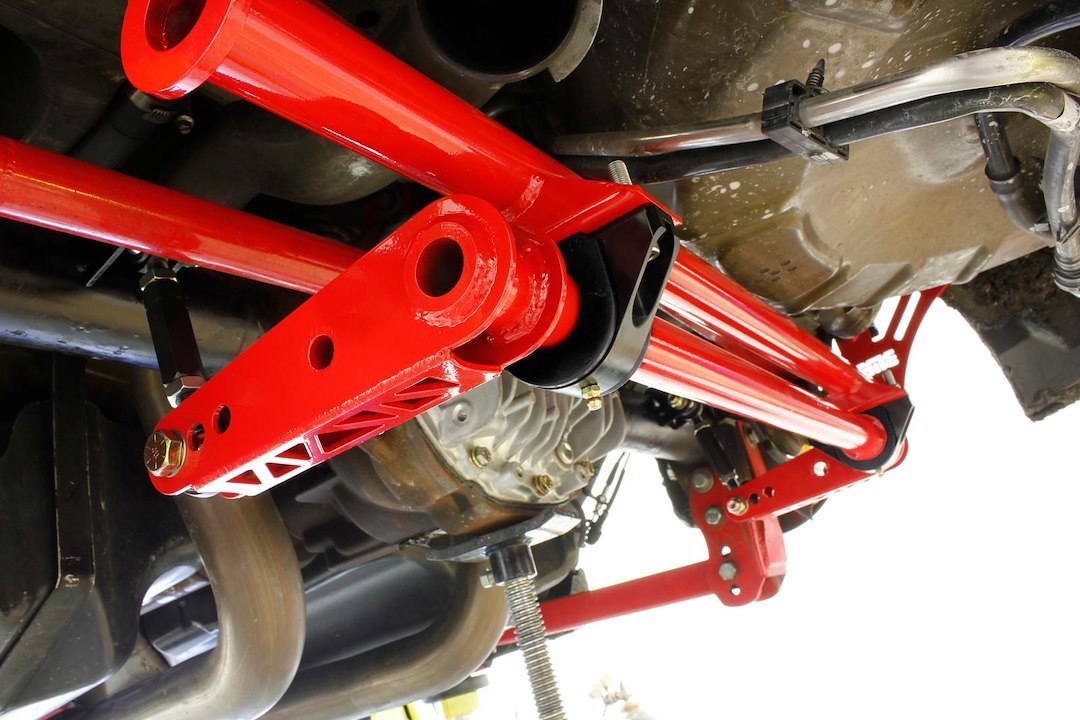 Bmr Suspens Stabilizer Bar, Xtreme, For Drag Race and Street Performance, 1.375 Inch Diameter, Powder Coated, Red – XSB011R
