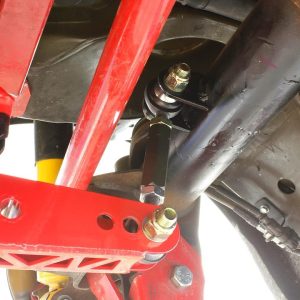 Bmr Suspens Stabilizer Bar, Xtreme, For Drag Race and Street Performance, 1.375 Inch Diameter, Powder Coated, Red – XSB011R
