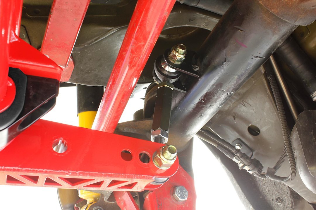 Bmr Suspens Stabilizer Bar, Xtreme, For Drag Race and Street Performance, 1.375 Inch Diameter, Powder Coated, Red – XSB011R