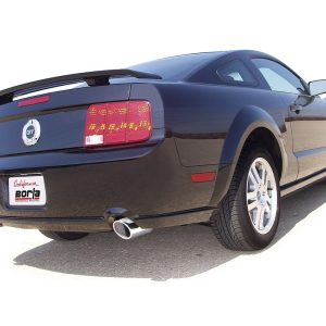 Borla Exhaust System Kit, S-Type Axle Back System, T-304 Stainless Steel, With Mufflers, 2-1/2 Inch Pipe Diameter, Dual Exhaust with Dual Exit – 11750