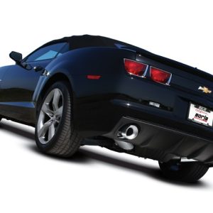 Borla Exhaust System Kit, S-Type Axle Back System, T-304 Stainless Steel, With Mufflers, 2-1/2 Inch Pipe Diameter, Dual Exhaust with Dual Exit – 11775