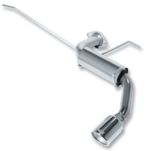 Borla Exhaust System Kit, Exhaust System Kit Axle Back System, T-304 Stainless Steel, With Muffler, 2-1/4 Inch Pipe Diameter – 11782