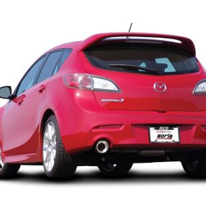 Borla Exhaust System Kit, Exhaust System Kit Axle Back System, T-304 Stainless Steel, With Muffler, 2-3/4 Inch Pipe Diameter – 11786