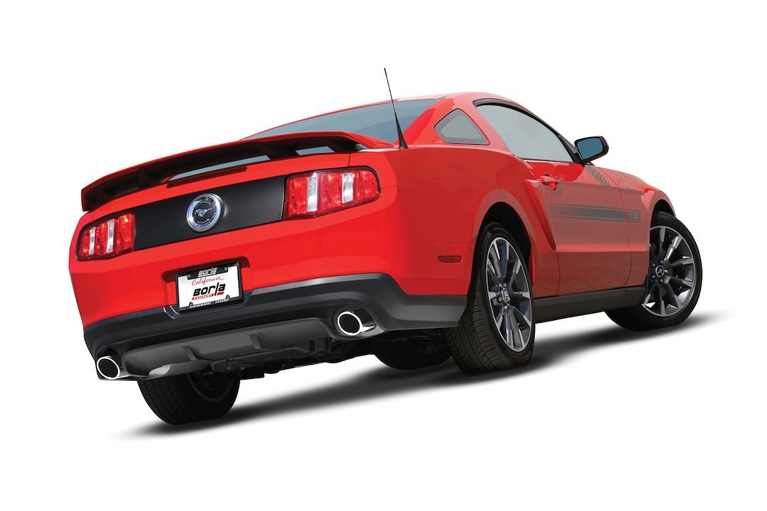 Borla Exhaust System Kit, Atak ® Series Axle Back System, T-304 Stainless Steel, With Mufflers, 2-3/4 Inch Pipe Diameter – 11791