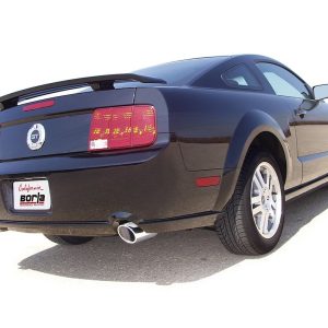 Borla Exhaust System Kit, Atak ® Series Axle Back System, T-304 Stainless Steel, With Mufflers, 2-3/4 Inch Pipe Diameter – 11806