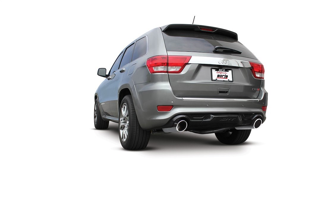 Borla Exhaust System Kit, Atak ® Series Axle Back System, T-304 Stainless Steel, With Mufflers, 2-3/4 Inch Pipe Diameter – 11827