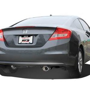 Borla Exhaust System Kit, Touring Axle Back System, T-304 Stainless Steel, With Muffler, 2-1/4 Inch Pipe Diameter – 11828