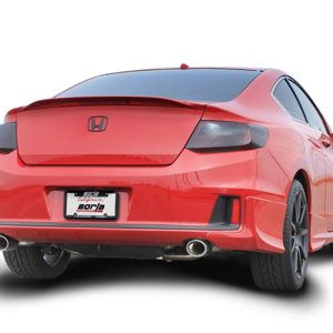 Borla Exhaust System Kit, Touring Axle Back System, T-304 Stainless Steel, With Mufflers, 2-1/4 Inch Pipe Diameter – 11853