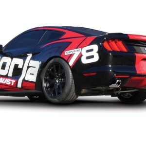 Borla Exhaust System Kit, Atak ® Series Axle Back System, T-304 Stainless Steel, With Mufflers, 2-1/2 Inch Pipe Diameter, With Dual Exit – 11895