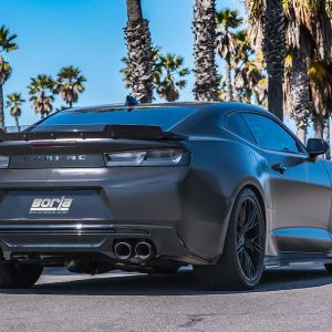 Borla Exhaust System Kit, Atak ® Series Axle Back System, T-304 Stainless Steel, With Mufflers – 11921CB