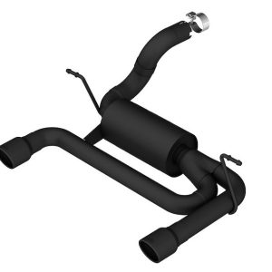 Borla Exhaust System Kit, S-Type Axle Back System, T-304 Stainless Steel, With Muffler, 2-3/4 Inch Pipe Diameter to 2-1/2 Inch Pipe Diameter – 11956CB