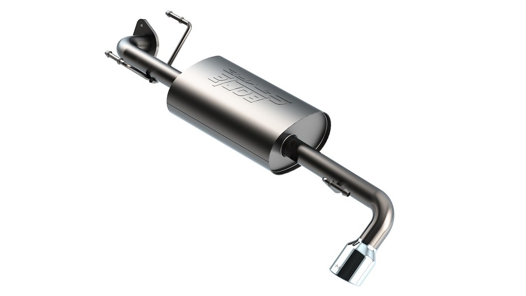 Borla Exhaust System Kit, S-Type Cat Back System, T-304 Stainless Steel, With Muffler, 2 Inch Pipe Diameter – 11971