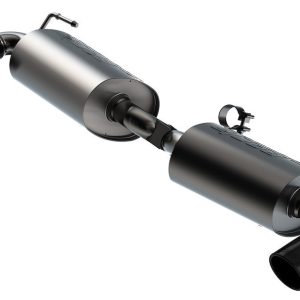 Borla Exhaust System Kit, S-Type Cat Back System, T-304 Stainless Steel, With Muffler, 2 Inch Diameter to 2-1/4 Inch Pipe Diameter – 11972BC