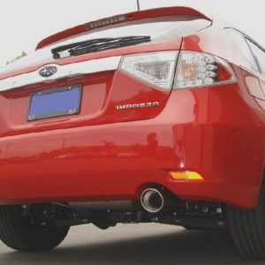 Borla Exhaust System Kit, Cat-Back System, T-304 Stainless Steel, With Muffler, 2-1/4 Inch Pipe Diameter, Single Exhaust with Single Exit – 140325