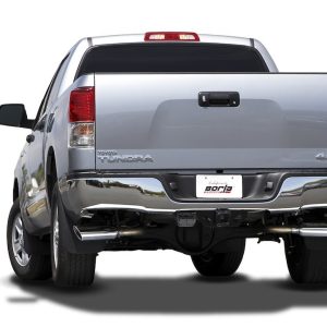 Borla Exhaust System Kit, Cat-Back System, T-304 Stainless Steel, With Muffler, 2-1/4 Inch Pipe Diameter, Single Exhaust with Dual Exit – 140332