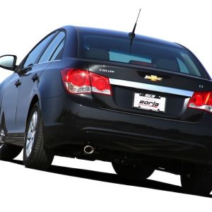 Borla Exhaust System Kit, Cat-Back System, T-304 Stainless Steel, With Muffler, 2-1/4 Inch Pipe Diameter, Single Exhaust with Single Exit – 140352