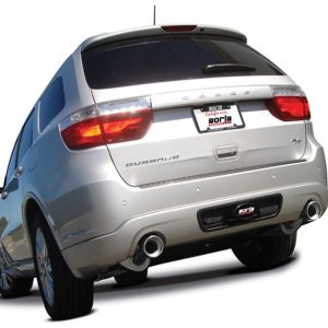 Borla Exhaust System Kit, Cat-Back System, T-304 Stainless Steel, With Mufflers, 2-1/2 Inch Pipe Diameter, Dual Exhaust with Dual Exit – 140449