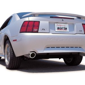 Borla Exhaust System Kit, Atak ® Series Cat Back System, T-304 Stainless Steel, With Mufflers, 2-1/2 Inch Pipe Diameter – 140458
