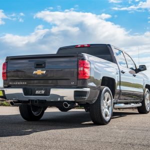 Borla Exhaust System Kit, Touring Cat Back System, T-304 Stainless Steel, With Muffler, 2-3/4 Inch to 2-1/4 Inch Pipe Diameter – 140535