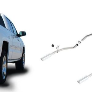 Borla Exhaust System Kit, S-Type Cat Back System, T-304 Stainless Steel, With Muffler, 2-3/4 Inch to 2-1/4 Inch Pipe Diameter – 140539