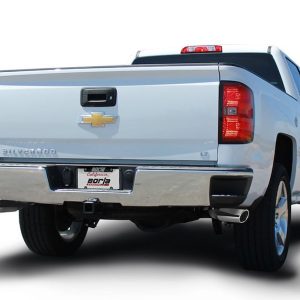 Borla Exhaust System Kit, Touring Cat Back System, T-304 Stainless Steel, With Muffler, 2-3/4 Inch to 2-1/4 Inch Pipe Diameter – 140544