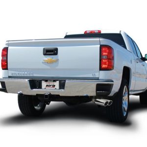 Borla Exhaust System Kit, S-Type Cat Back System, T-304 Stainless Steel, With Muffler, 2-3/4 to 2-1/4 Inch Pipe Diameter – 140550