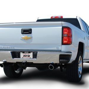 Borla Exhaust System Kit, Atak ® Series Cat Back System, T-304 Stainless Steel, With Muffler, 3-1/2 Inch to 2-1/4 Inch Pipe Diameter – 140572