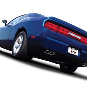 Borla Exhaust System Kit, Atak ® Series Cat Back System, T-304 Stainless Steel, With Mufflers, 2-1/2 Inch Pipe Diameter – 140708