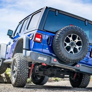 Borla Exhaust System Kit, Climber Series S-Type Cat-Back System, T-304 Stainless Steel, With Muffler, 2-3/4 Inch Pipe Diameter – 140787