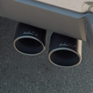 Borla Exhaust System Kit, Touring Cat Back System, T-304 Stainless Steel, With Mufflers, 2-3/4 Inch Pipe Dimater to 2 Inch Pipe Diameter – 140814CB