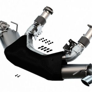 Borla Exhaust System Kit, S-Type Cat Back System, T-304 Stainless Steel, With Muffler – 140838
