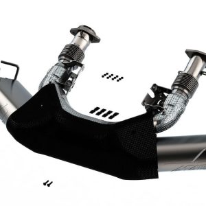 Borla Exhaust System Kit, Atak ® Series Cat Back System, T-304 Stainless Steel, With Muffler – 140839BC