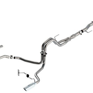 Borla Exhaust System Kit, Atak ® Series Cat Back System, T-304 Stainless Steel, With Muffler, 3 Inch to 2-1/4 Inch Pipe Diameter – 140867