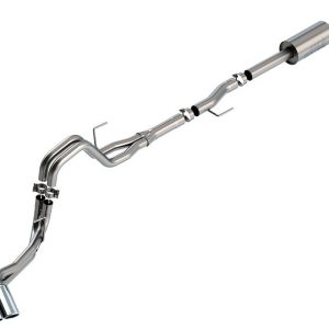 Borla Exhaust System Kit, S-Type Cat Back System, T-304 Stainless Steel, With Muffler, 3 Inch to 2-1/4 Inch Pipe Diameter – 140871