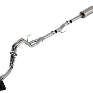 Borla Exhaust System Kit, S-Type Cat Back System, T-304 Stainless Steel, With Muffler, 3 Inch to 2-1/4 Inch Pipe Diameter – 140871BC