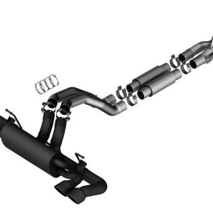 Borla Exhaust System Kit, S-Type Cat Back System, T-304 Stainless Steel, With Muffler, 3 Inch to 2-3/4 Inch Pipe Diameter – 140892CB